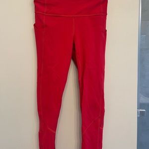 Lululemon crop legging with pockets
